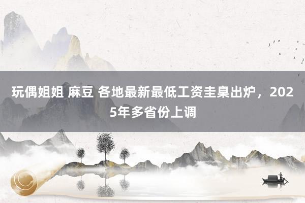玩偶姐姐 麻豆 各地最新最低工资圭臬出炉，2025年多省份上调